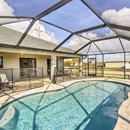 Central Cape Coral House With Private Screened Pool! Ngoại thất bức ảnh