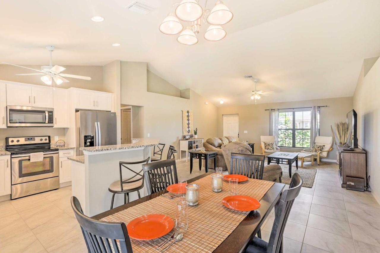 Central Cape Coral House With Private Screened Pool! Ngoại thất bức ảnh