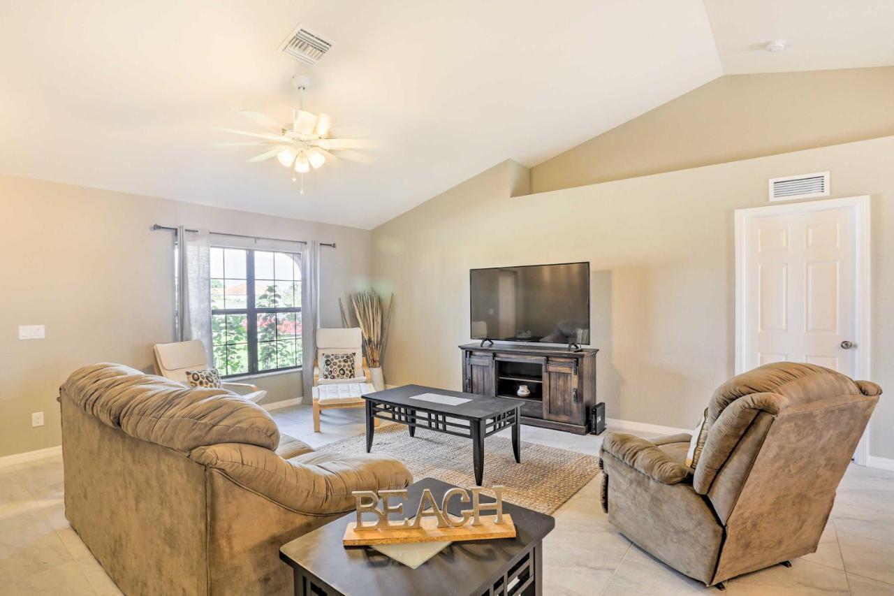 Central Cape Coral House With Private Screened Pool! Ngoại thất bức ảnh