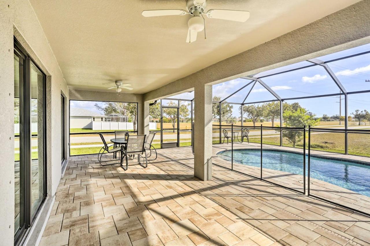 Central Cape Coral House With Private Screened Pool! Ngoại thất bức ảnh