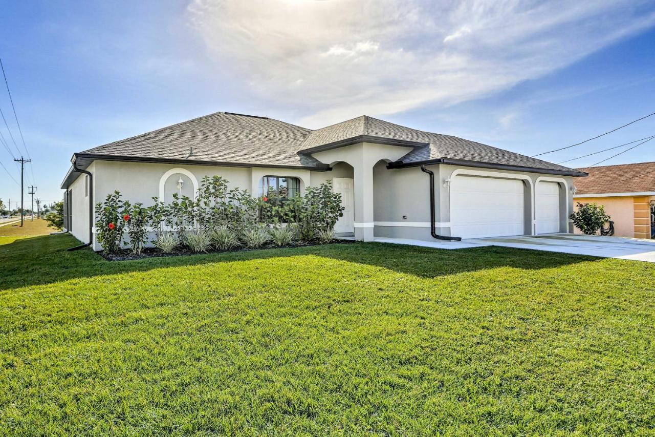 Central Cape Coral House With Private Screened Pool! Ngoại thất bức ảnh