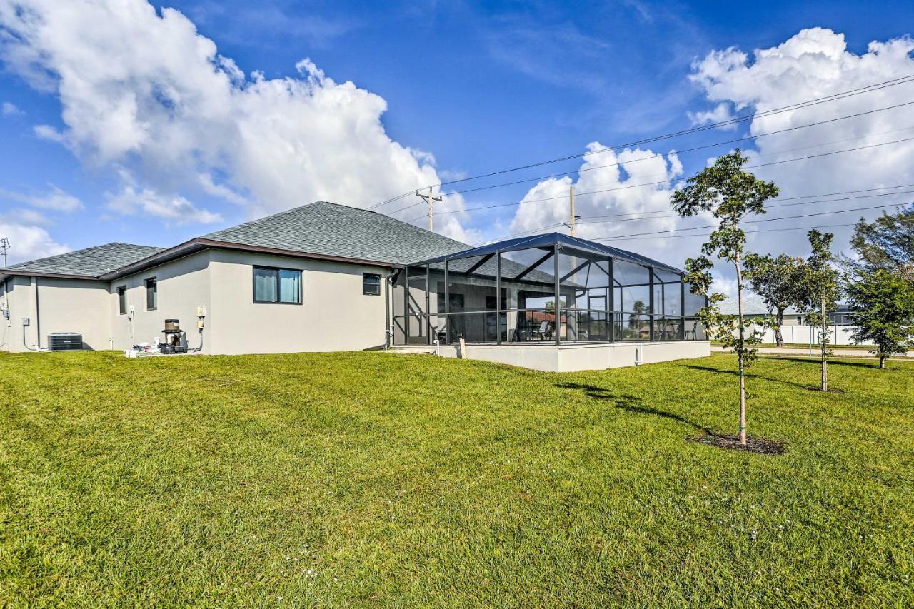 Central Cape Coral House With Private Screened Pool! Ngoại thất bức ảnh